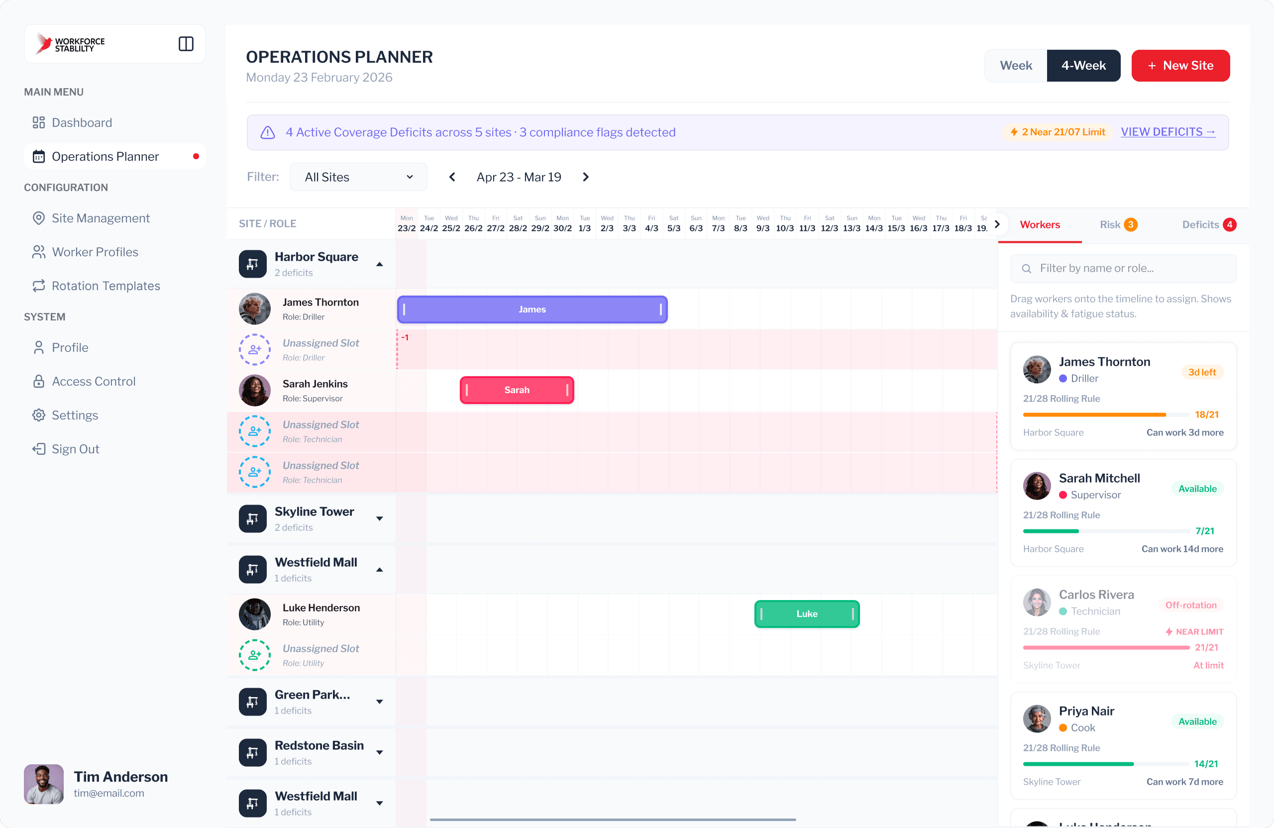 Operations Planner